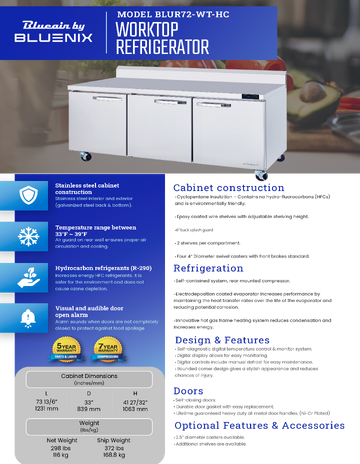 Spec Sheet