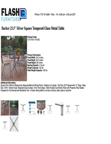 Spec Sheet