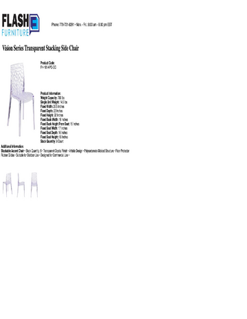 Spec Sheet