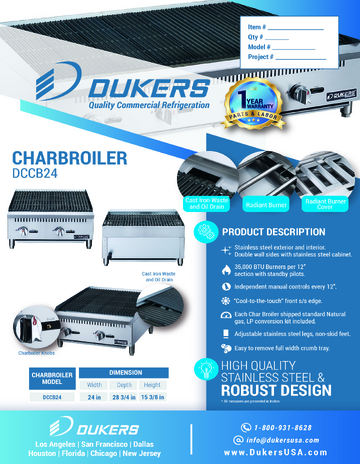 Spec Sheet