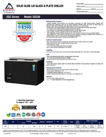 Spec Sheet