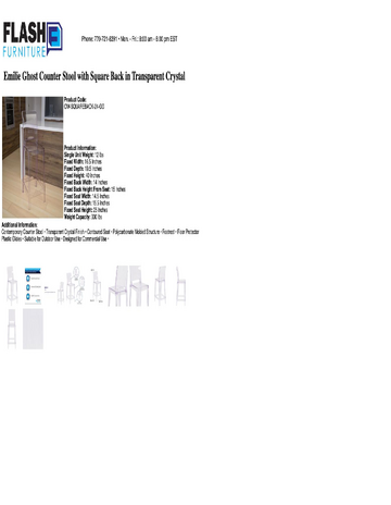 Spec Sheet