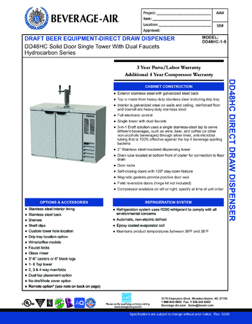 Spec Sheet