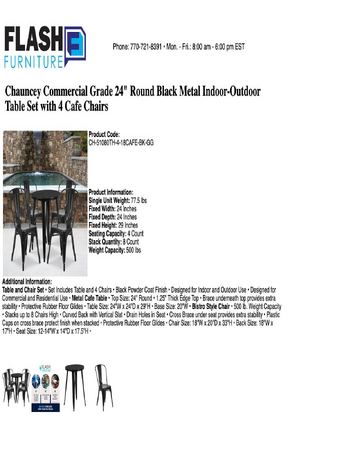 Spec Sheet