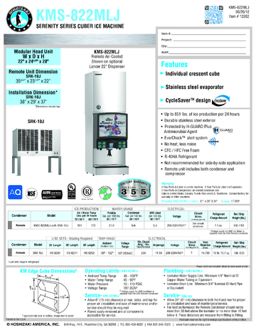 Spec Sheet