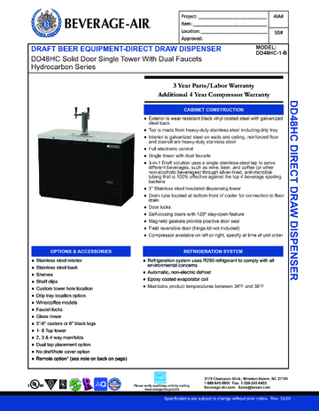 Spec Sheet