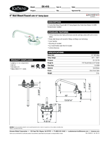 Spec Sheet