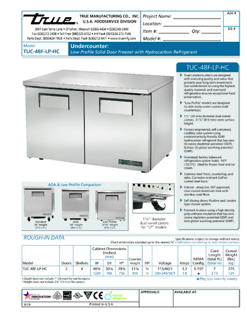 Spec Sheet