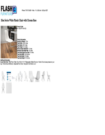 Spec Sheet