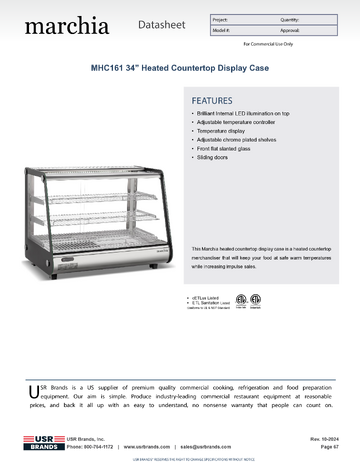 Spec Sheet