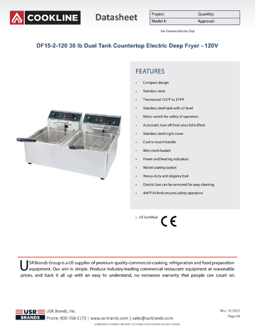 Spec Sheet