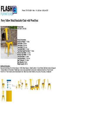 Spec Sheet