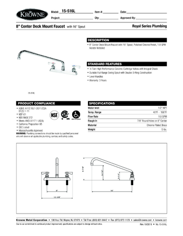 Spec Sheet