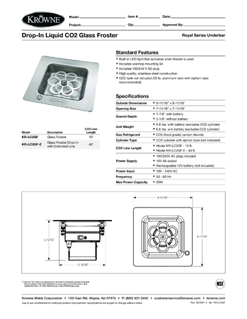Spec Sheet