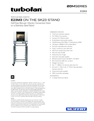 Spec Sheet