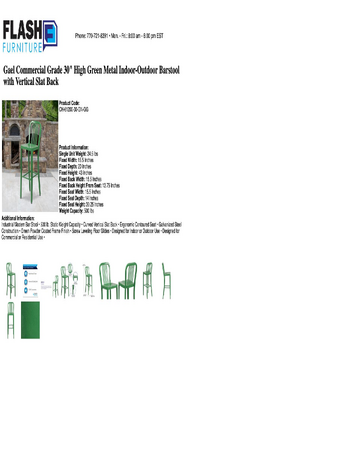 Spec Sheet