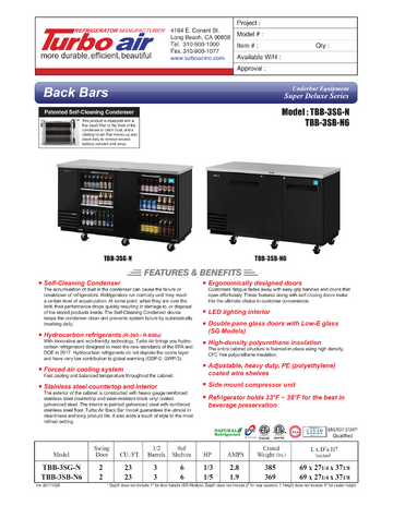Spec Sheet
