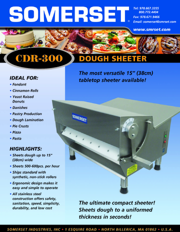 Spec Sheet