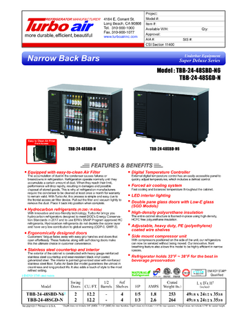 Spec Sheet
