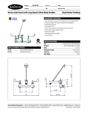 Spec Sheet