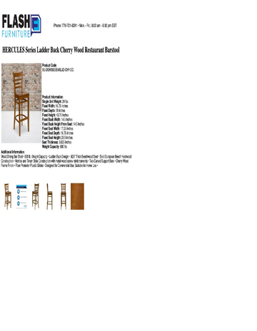 Spec Sheet