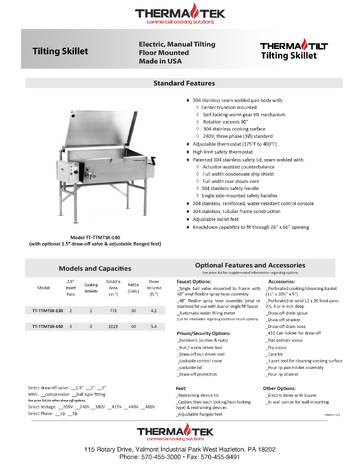 Spec Sheet