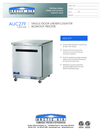 Spec Sheet