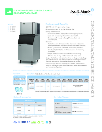 Spec Sheet