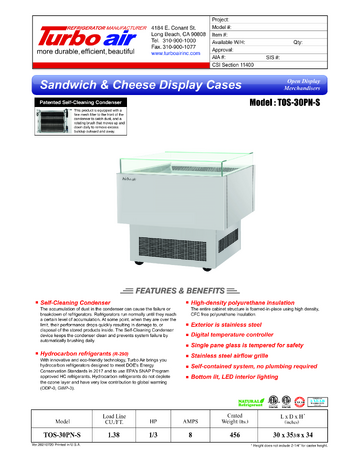 Spec Sheet