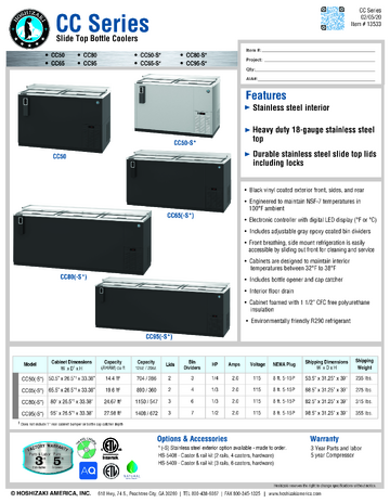 Spec Sheet