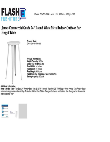 Spec Sheet