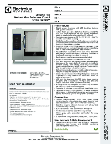 Spec Sheet