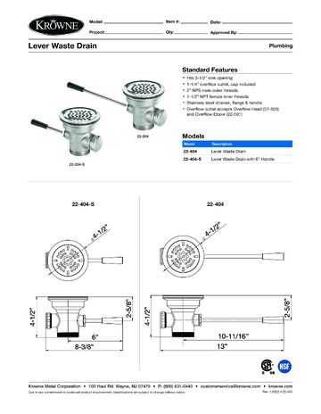 Spec Sheet