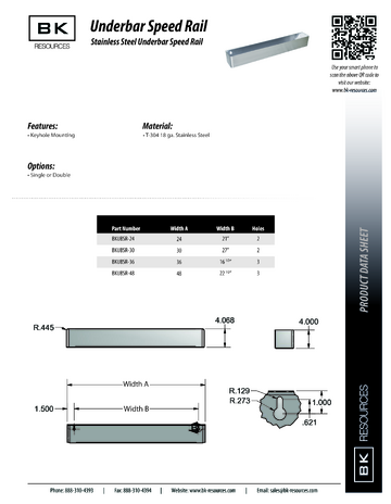Spec Sheet