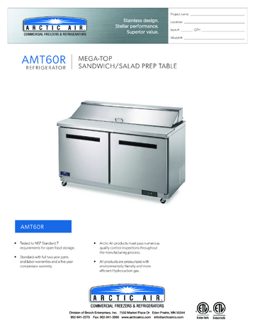 Spec Sheet