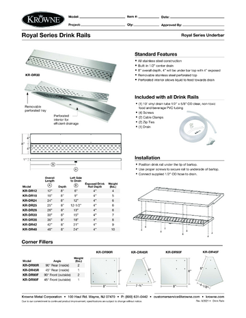Spec Sheet