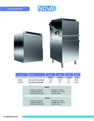 Spec Sheet