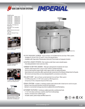 Spec Sheet