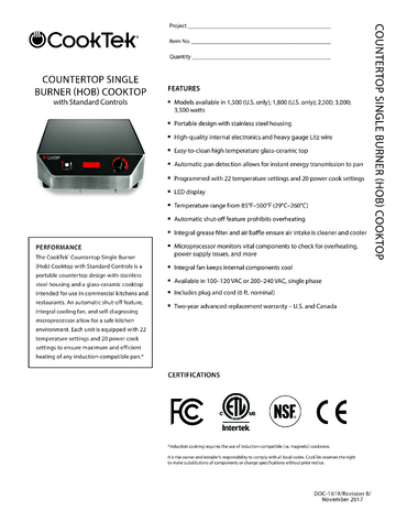 Spec Sheet