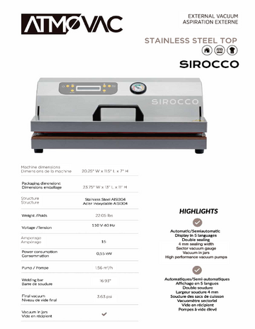 Spec Sheet