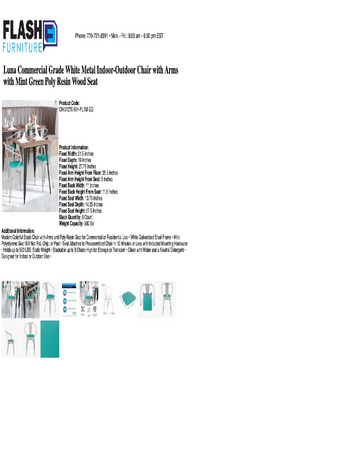 Spec Sheet