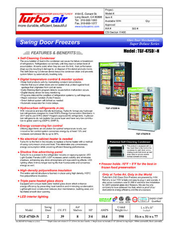 Spec Sheet