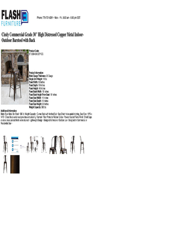 Spec Sheet
