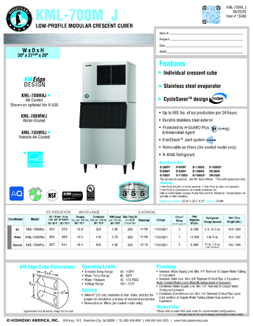 Spec Sheet