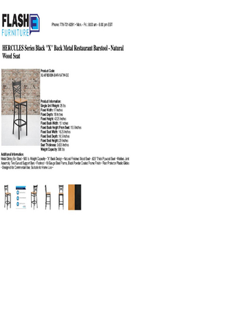 Spec Sheet