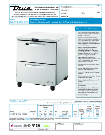 Spec Sheet