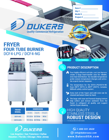 Spec Sheet