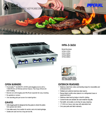 Spec Sheet
