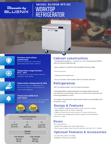 Spec Sheet