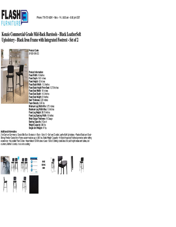 Spec Sheet